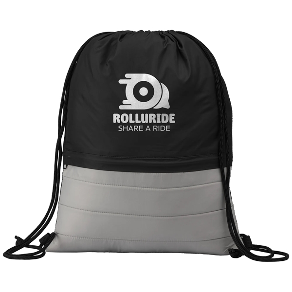 SportStyle RPET Nylon Drawstring Bag - Silkscreen - SportStyle RPET Nylon Drawstring Bag - Silkscreen - Image 1 of 3