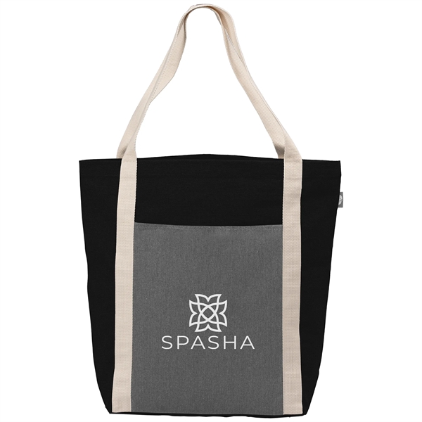 Spun - Recycled Cotton Blend Tote Bag - Spun - Recycled Cotton Blend Tote Bag - Image 1 of 6