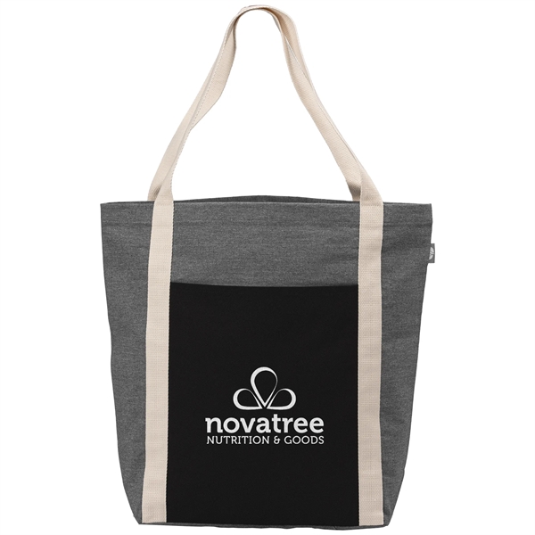 Spun - Recycled Cotton Blend Tote Bag - Spun - Recycled Cotton Blend Tote Bag - Image 6 of 6