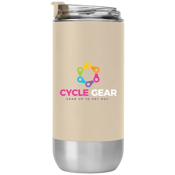 Glacier- 16 oz. Double Wall Steel Tumbler - ColorJet - Glacier- 16 oz. Double Wall Steel Tumbler - ColorJet - Image 3 of 8