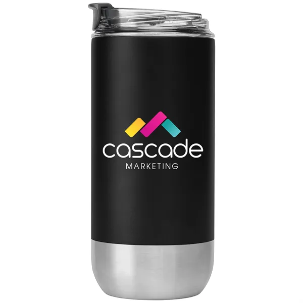 Glacier- 16 oz. Double Wall Steel Tumbler - ColorJet - Glacier- 16 oz. Double Wall Steel Tumbler - ColorJet - Image 2 of 8