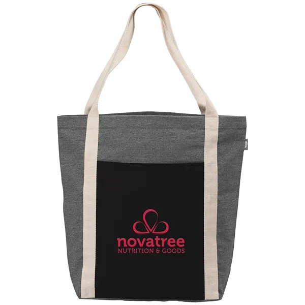 Custom Spun - Recycled Cotton Blend Tote Bag