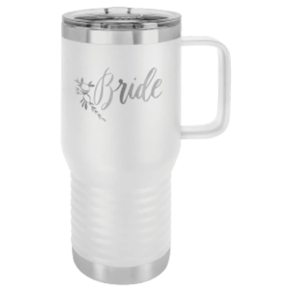 20 oz Polar Camel® Stainless Steel Insulated Travel Tumbler - 20 oz Polar Camel® Stainless Steel Insulated Travel Tumbler - Image 6 of 8