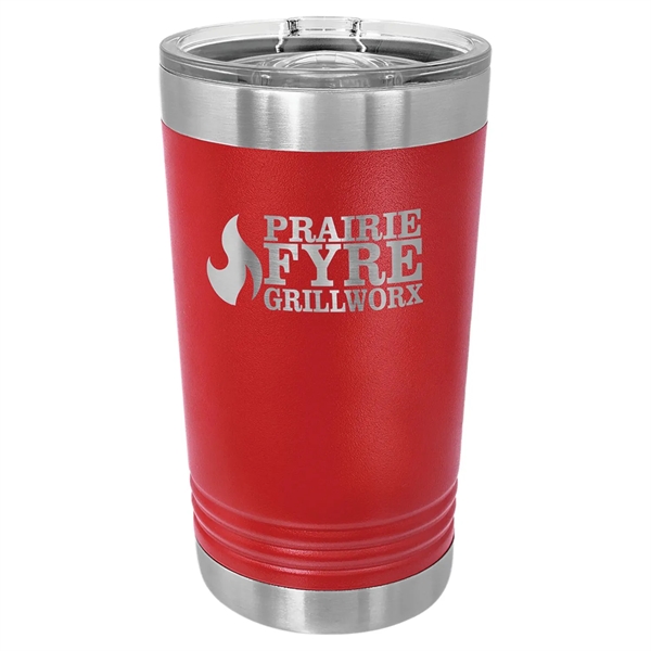 16 oz Polar Camel® Stainless Steel Insulated Pint Tumbler - 16 oz Polar Camel® Stainless Steel Insulated Pint Tumbler - Image 4 of 7