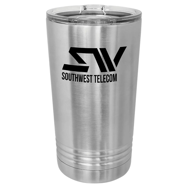 16 oz Polar Camel® Stainless Steel Insulated Pint Tumbler - 16 oz Polar Camel® Stainless Steel Insulated Pint Tumbler - Image 5 of 7