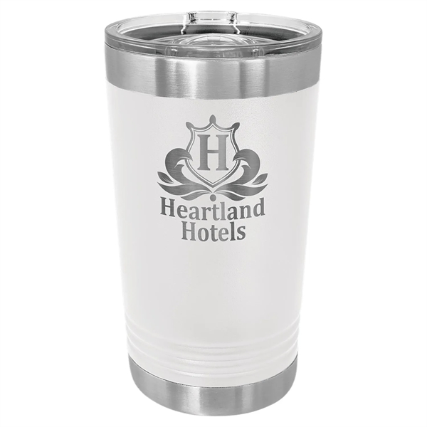 16 oz Polar Camel® Stainless Steel Insulated Pint Tumbler - 16 oz Polar Camel® Stainless Steel Insulated Pint Tumbler - Image 6 of 7