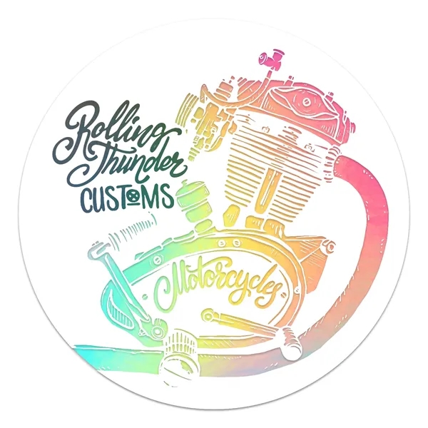 Holographic Sticker - Circles - Holographic Sticker - Circles - Image 5 of 5