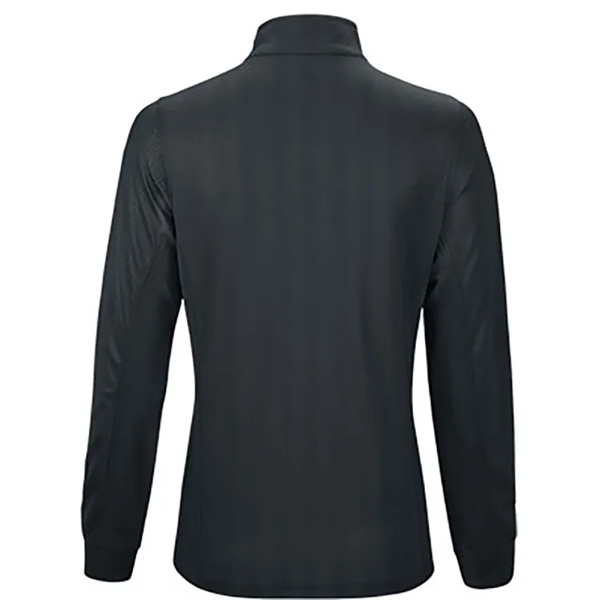 Vansport Ladies Pro Herringbone 1/4-Zip Pullover - Vansport Ladies Pro Herringbone 1/4-Zip Pullover - Image 1 of 3