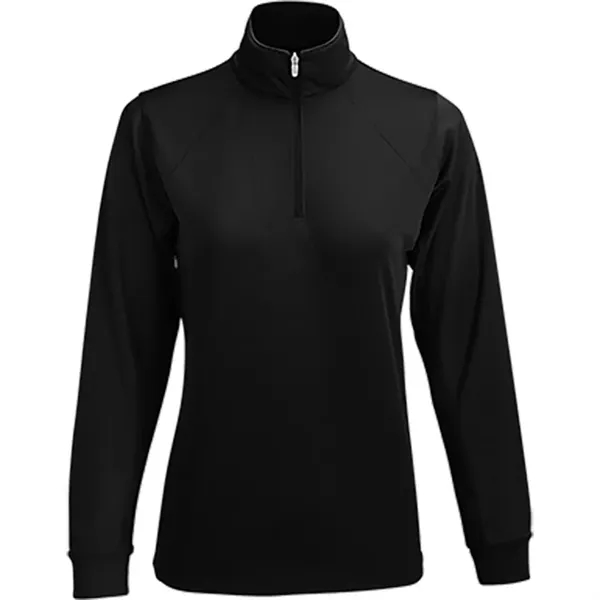 Vansport Ladies Mesh 1/4-Zip Tech Pullover - Vansport Ladies Mesh 1/4-Zip Tech Pullover - Image 0 of 10
