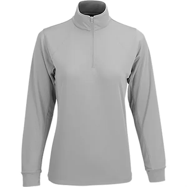 Vansport Ladies Mesh 1/4-Zip Tech Pullover - Vansport Ladies Mesh 1/4-Zip Tech Pullover - Image 5 of 10