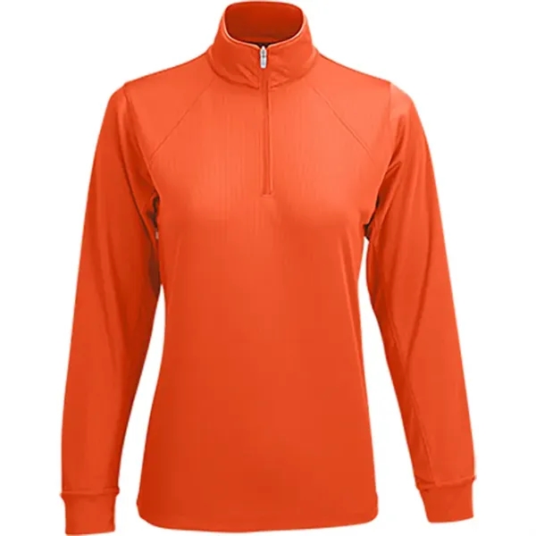 Vansport Ladies Mesh 1/4-Zip Tech Pullover - Vansport Ladies Mesh 1/4-Zip Tech Pullover - Image 6 of 10