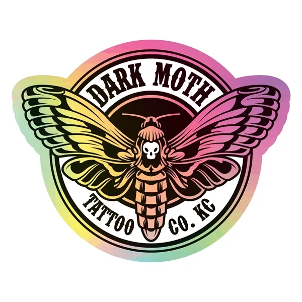 Custom Holographic Sticker - Custom Die Cut Shape