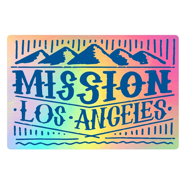 Holographic Sticker - Rectangles