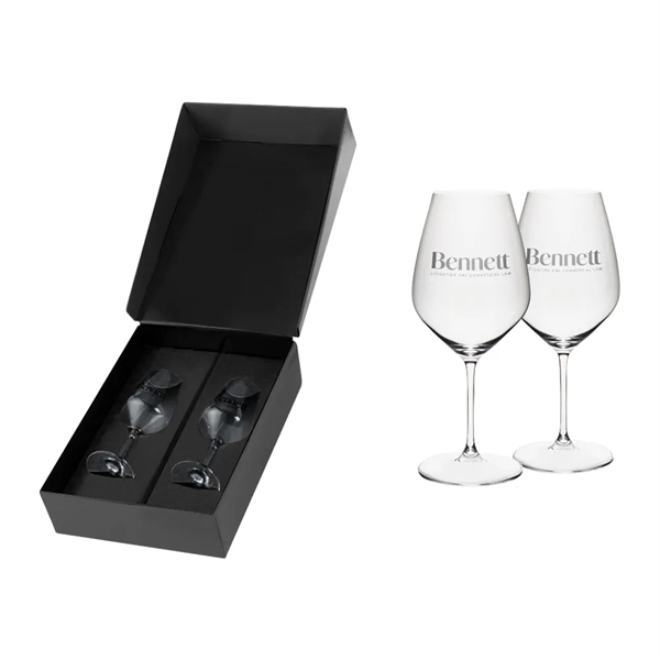Twin Wine Glass Gift Set - Twin Wine Glass Gift Set - Image 0 of 1
