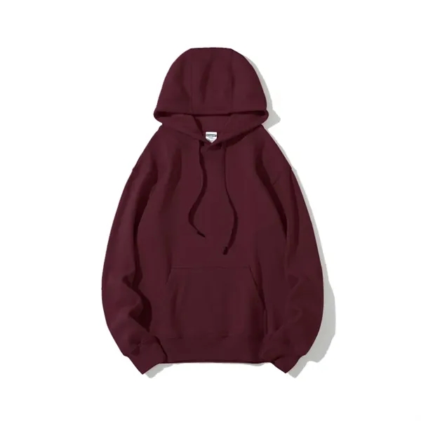 Cotton Hoodie Sweatshirt - Cotton Hoodie Sweatshirt - Image 1 of 6