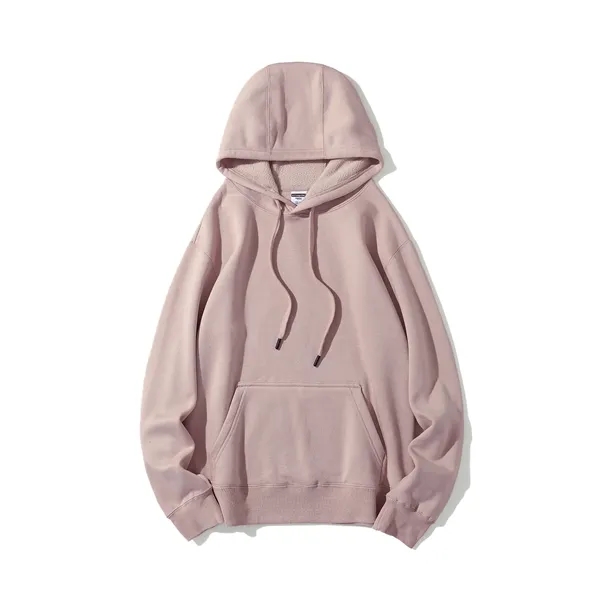 Cotton Hoodie Sweatshirt - Cotton Hoodie Sweatshirt - Image 2 of 6