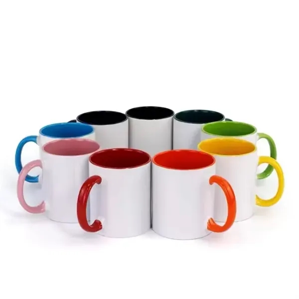 11oz Ceramic Coffee Mugs - 11oz Ceramic Coffee Mugs - Image 1 of 3