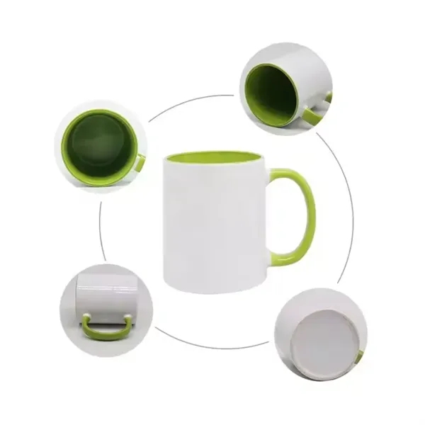 11oz Ceramic Coffee Mugs - 11oz Ceramic Coffee Mugs - Image 2 of 3