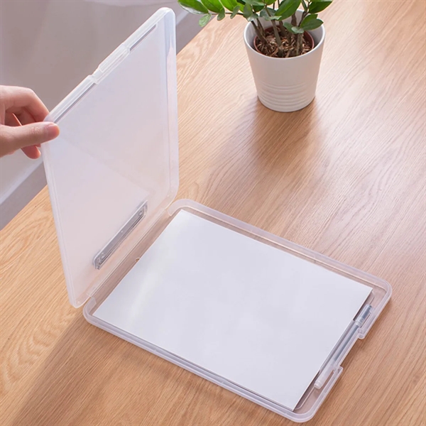 Plastic Storage Clipboard Case - Plastic Storage Clipboard Case - Image 1 of 2