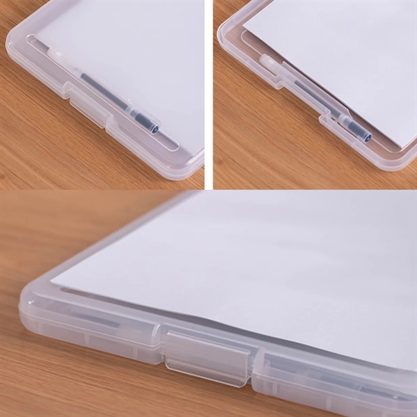 Plastic Storage Clipboard Case - Plastic Storage Clipboard Case - Image 2 of 2