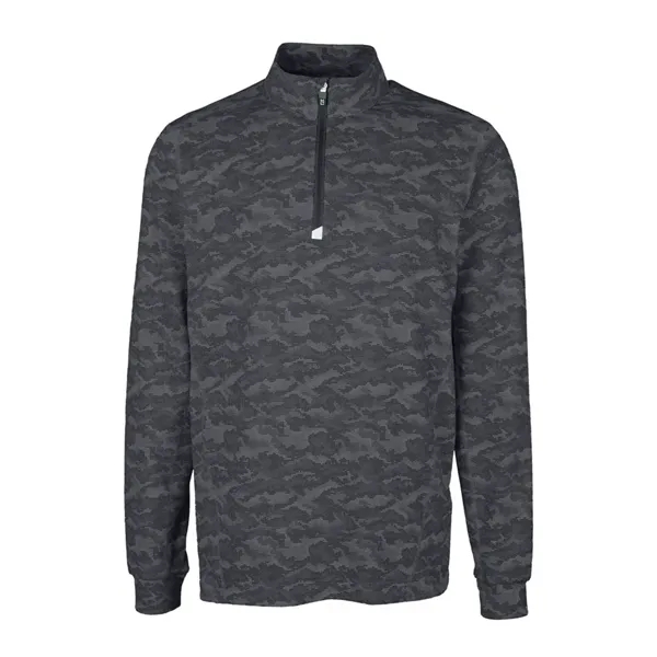 Cutter & Buck Traverse Stretch Eco Camo Print Quarter Zip... - Cutter & Buck Traverse Stretch Eco Camo Print Quarter Zip... - Image 0 of 5