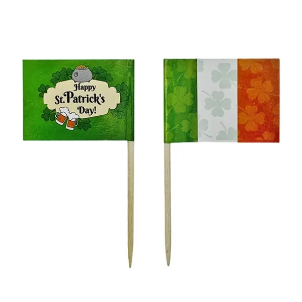 Party Cupcake Toppers Toothpick Flags - Party Cupcake Toppers Toothpick Flags - Image 3 of 4
