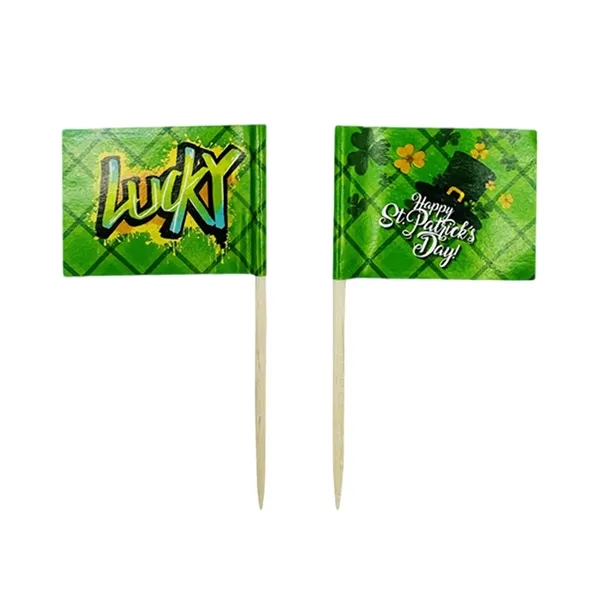 Party Cupcake Toppers Toothpick Flags - Party Cupcake Toppers Toothpick Flags - Image 2 of 4