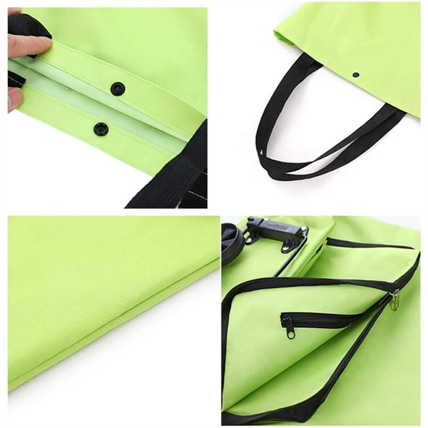 3 in 1 Reusable Collapsible Shopping Bag with Wheel - 3 in 1 Reusable Collapsible Shopping Bag with Wheel - Image 1 of 4
