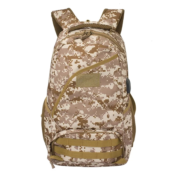 USB Charger Outdoor Backpack - USB Charger Outdoor Backpack - Image 2 of 6