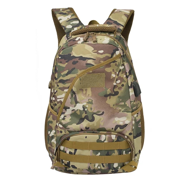 USB Charger Outdoor Backpack - USB Charger Outdoor Backpack - Image 4 of 6