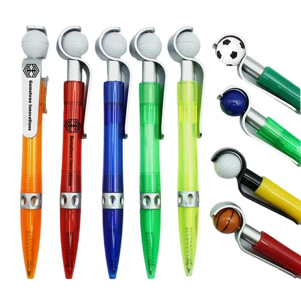 Ball Shaped Ballpoint Pen Soccer Golf Basketball - Ball Shaped Ballpoint Pen Soccer Golf Basketball - Image 0 of 21