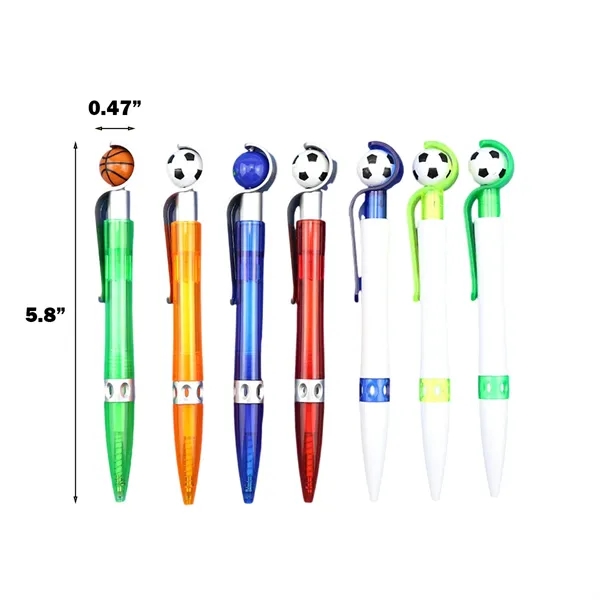 Ball Shaped Ballpoint Pen Soccer Golf Basketball - Ball Shaped Ballpoint Pen Soccer Golf Basketball - Image 1 of 21