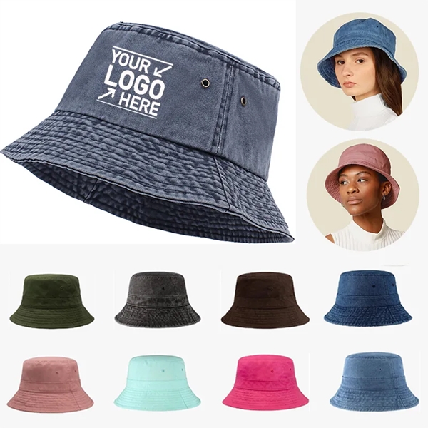 Unisex Trendy Lightweight Outdoor Bucket Hat - Unisex Trendy Lightweight Outdoor Bucket Hat - Image 0 of 4