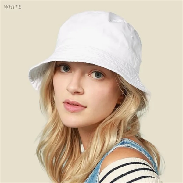Unisex Trendy Lightweight Outdoor Bucket Hat - Unisex Trendy Lightweight Outdoor Bucket Hat - Image 3 of 4