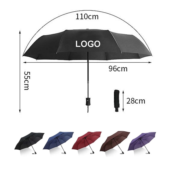 Travel Compact Folding Umbrella - Travel Compact Folding Umbrella - Image 0 of 2