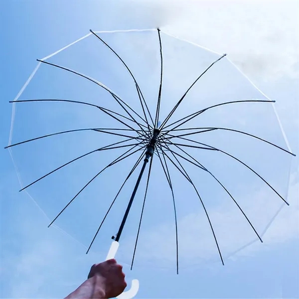 Wedding Transparent Umbrella - Wedding Transparent Umbrella - Image 1 of 1