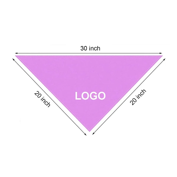 Triangle Pet Bandana - Triangle Pet Bandana - Image 1 of 2