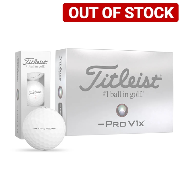 Titleist Pro V1x Left Dash Golf Balls - Titleist Pro V1x Left Dash Golf Balls - Image 1 of 6