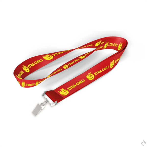 Custom Silk Screen Print Polyester Lanyard - Custom Silk Screen Print Polyester Lanyard - Image 0 of 1