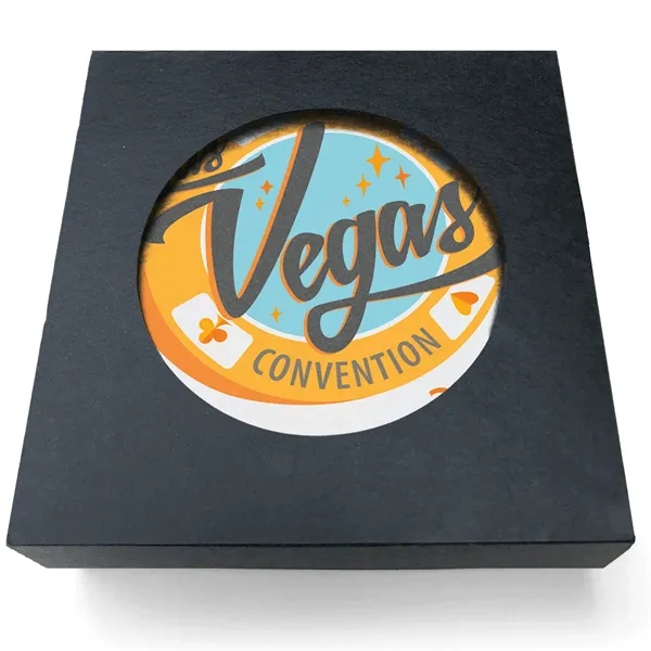 Absorbent Stone Coaster - 4" x 4" - Square