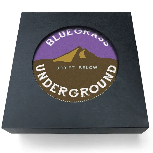 Absorbent Stone Coaster - 4" dia