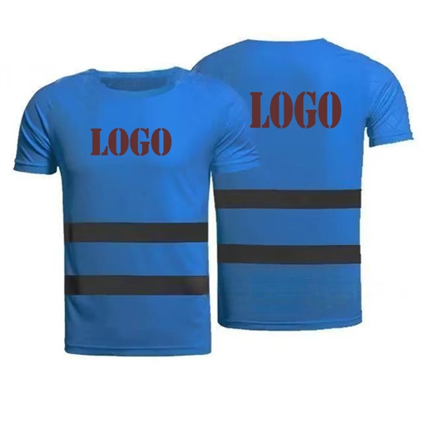 Reflective Safety Tshirt Short Long Sleeve - Reflective Safety Tshirt Short Long Sleeve - Image 0 of 2