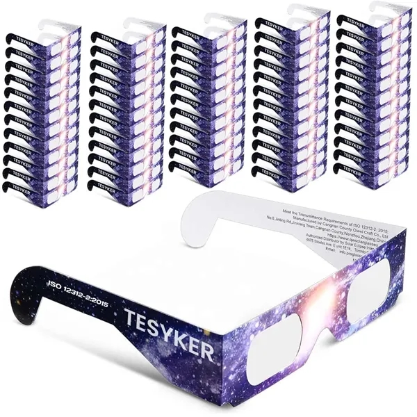 Customizable Paper Total Solar Eclipse Glasses - Customizable Paper Total Solar Eclipse Glasses - Image 2 of 6