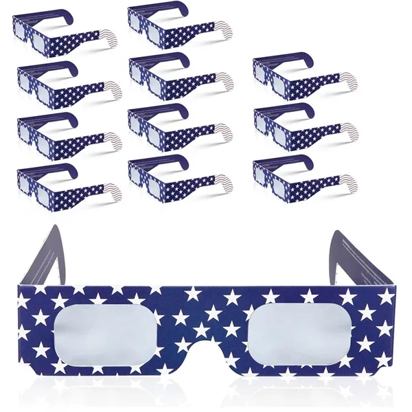 Customizable Paper Total Solar Eclipse Glasses - Customizable Paper Total Solar Eclipse Glasses - Image 3 of 6