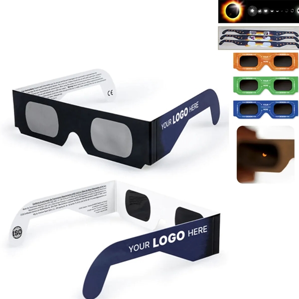 Customizable Paper Total Solar Eclipse Glasses - Customizable Paper Total Solar Eclipse Glasses - Image 6 of 6