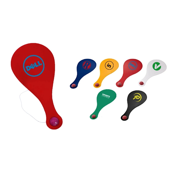 Plastic Paddle Ball Game - Plastic Paddle Ball Game - Image 0 of 6