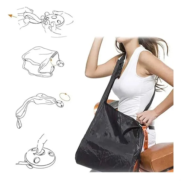 Folding Waterproof Shopping Bag - Folding Waterproof Shopping Bag - Image 3 of 4