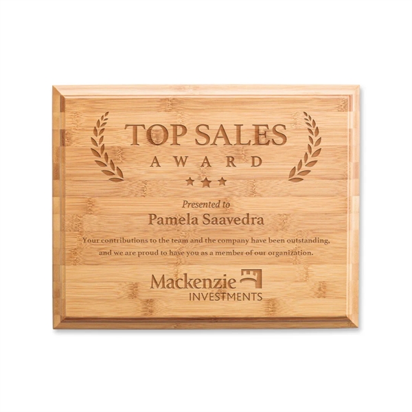 Bamboo Engraved Plaque - Bamboo Engraved Plaque - Image 1 of 11