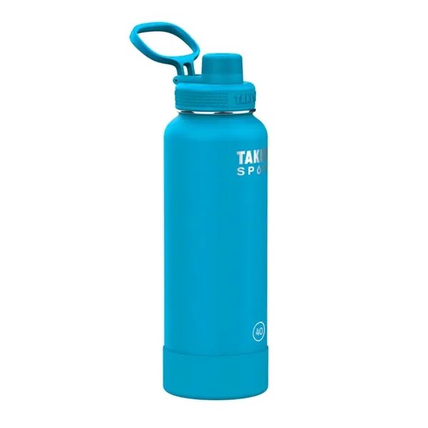 40 oz Takeya® Stainless Steel Insulated Sport Water Bottle - 40 oz Takeya® Stainless Steel Insulated Sport Water Bottle - Image 1 of 5