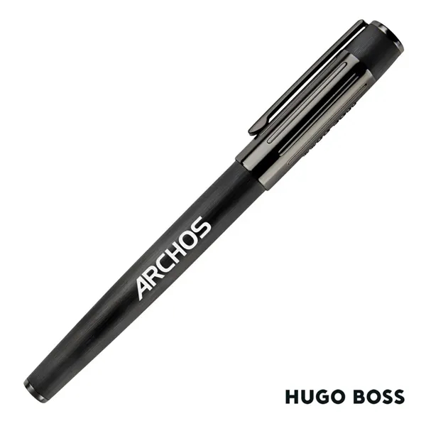 Hugo Boss® Gear Rib Rollerball Pen - Hugo Boss® Gear Rib Rollerball Pen - Image 0 of 9